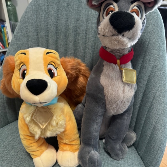 Lady and the tramp disney store plush - Picture 2 of 3
